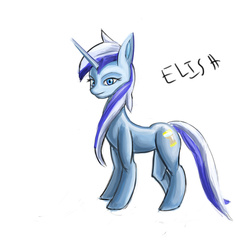 Size: 1020x1080 | Tagged: safe, artist:elisa, minuette, pony, g4, female, simple background, solo, white background