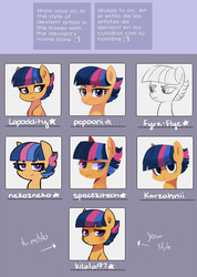 Size: 2700x3800 | Tagged: safe, artist:kianamai, oc, oc only, oc:starburst, kilalaverse, high res, meme, next generation, offspring, parent:flash sentry, parent:twilight sparkle, parents:flashlight, portrait, solo, style emulation