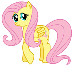 Size: 1417x1260 | Tagged: safe, artist:adog0718, fluttershy, g4, digital art, female, photoshop, simple background, sketch, solo, vector, white background