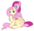 Size: 658x590 | Tagged: safe, artist:lulubell, fluttershy, pinkie pie, g4, cute, cuteamena, ear bite, female, lesbian, pinkamena diane pie, ship:flutterpie, shipping, simple background, transparent background