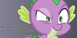 Size: 4001x1966 | Tagged: safe, artist:ivacatherianoid, spike, g4, my little pony: friendship is magic, princess spike, vector