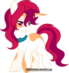 Size: 1493x1579 | Tagged: safe, artist:xwhitedreamsx, oc, oc only, oc:candy apple, simple background, solo, transparent background