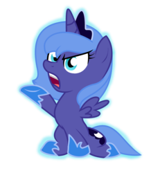 Size: 2752x3160 | Tagged: safe, artist:aldin1996, princess luna, g4, female, filly, high res, solo, woona