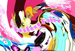 Size: 767x517 | Tagged: safe, artist:dj-bleach, bon bon, cranky doodle donkey, dj pon-3, lyra heartstrings, matilda, mayor mare, octavia melody, sweetie drops, vinyl scratch, donkey, g4, music, text, youtube link