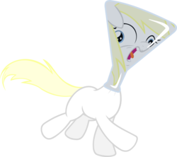 Size: 4000x3550 | Tagged: safe, artist:accu, oc, oc only, oc:aryanne, earth pony, pony, g4, blank flank, bottle, derp, female, filly, flask, glass, running, screaming, silly, silly pony, simple background, solo, stuck, stupidity, transparent background, vector