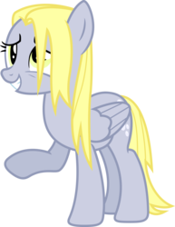Size: 4974x6431 | Tagged: safe, artist:the-aziz, derpy hooves, pegasus, pony, g4, slice of life (episode), absurd resolution, female, mare, solo