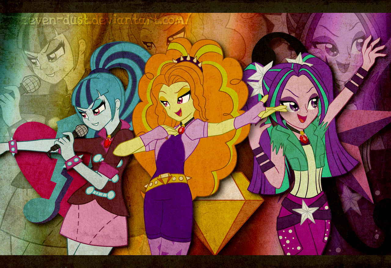 Даззлингс. Даззлингс куклы. The Dazzlings under our Spell девочки. Adagio Dazzle Aria Blaze Sonata Dusk.