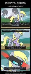 Size: 850x2020 | Tagged: safe, artist:drawponies, derpy hooves, dinky hooves, changeling, pegasus, pony, g4, comic, equestria's best mother, fake derpy hooves, fanfic art, female, love, mare