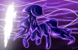 Size: 1024x659 | Tagged: safe, artist:the1xeno1, tantabus, do princesses dream of magic sheep, g4, solo