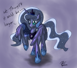 Size: 2571x2263 | Tagged: safe, artist:leadhooves, princess luna, g4, female, high res, solo