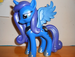 Size: 4608x3456 | Tagged: safe, artist:goeatcheesecake, princess luna, g4, irl, photo, solo, toy