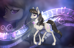 Size: 1024x663 | Tagged: dead source, safe, artist:arcadianphoenix, octavia melody, g4, bowtie, deviantart watermark, female, mare, obtrusive watermark, semi-realistic, solo, watermark, zoom layer