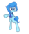 Size: 1280x1477 | Tagged: safe, artist:turtlefarminguy, earth pony, gem (race), gem pony, pony, bipedal, female, gem, lapis lazuli, lapis lazuli (steven universe), mare, ponified, simple background, solo, steven universe, transparent background