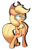 Size: 1000x1300 | Tagged: safe, artist:turtlefarminguy, applejack, earth pony, pony, g4, bipedal, confident, female, solo