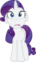 Size: 3000x5152 | Tagged: safe, artist:ruinedomega, rarity, do princesses dream of magic sheep, g4, faic, fanfic, fanfic art, fanfic cover, fear, female, scared, simple background, solo, transparent background, vector