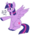 Size: 602x677 | Tagged: safe, artist:lulubell, twilight sparkle, alicorn, pony, g4, female, mare, simple background, solo, transparent background, twilight sparkle (alicorn)