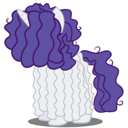 Size: 2299x2308 | Tagged: safe, artist:spellboundcanvas, rarity, pony, unicorn, bridle gossip, g4, female, hairity, high res, mare, messy mane, poison joke, simple background, solo, transparent background