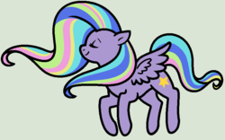 Size: 811x505 | Tagged: safe, artist:son-of-an-assbutt, oc, oc only, oc:cosmic star, pegasus, pony, female, flying, mare, solo