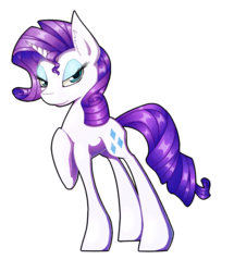 Size: 843x979 | Tagged: safe, artist:glazly042, rarity, pony, unicorn, g4, eyes open, female, horn, mare, simple background, solo, transparent background