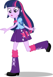 Size: 3000x4350 | Tagged: safe, artist:deathnyan, twilight sparkle, equestria girls, g4, my little pony equestria girls, boots, female, shoes, simple background, solo, transparent background, vector