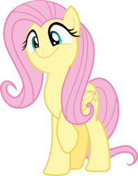 Size: 1075x1371 | Tagged: safe, artist:istilllikegamecubes, fluttershy, g4, the cutie map, .svg available, female, flutterbob, simple background, solo, svg, transparent background, vector