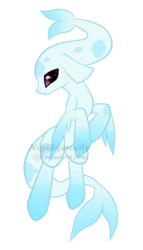 Size: 2000x3500 | Tagged: safe, artist:xnightmelody, merpony, zora, zora pony, ponified, simple background, solo, the legend of zelda, transparent background