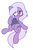 Size: 1000x1500 | Tagged: safe, artist:turtlefarminguy, earth pony, gem (race), gem pony, pony, amethyst, amethyst (steven universe), female, gem, hilarious in hindsight, mare, ponified, quartz, solo, steven universe