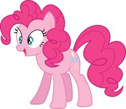 Size: 642x553 | Tagged: safe, artist:istilllikegamecubes, pinkie pie, g4, .svg available, female, simple background, solo, svg, transparent background, vector