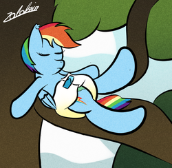 Size: 808x789 | Tagged: safe, artist:zalakir, rainbow dash, g4, diaper, diaper fetish, non-baby in diaper, poofy diaper, urine, wet diaper