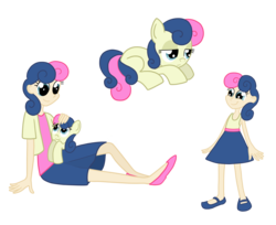 Size: 7488x6120 | Tagged: safe, artist:thecheeseburger, bon bon, sweetie drops, human, g4, absurd resolution, adorabon, cute, human ponidox, humanized, simple background, transparent background, vector