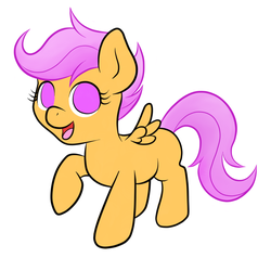 Size: 1417x1349 | Tagged: safe, artist:martian, scootaloo, g4, female, solo