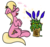 Size: 4788x4474 | Tagged: safe, artist:rainysunshine, lily, lily valley, earth pony, pony, g4, absurd resolution, allergies, background pony, cute, female, flower, hay fever, mare, pollen, pre sneeze, simple background, sneezing, transparent background