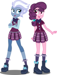 Size: 4000x5300 | Tagged: dead source, safe, artist:xebck, night glider, sugar belle, equestria girls, g4, my little pony equestria girls: friendship games, the cutie map, absurd resolution, clothes, crystal prep academy, crystal prep academy uniform, equestria girls-ified, female, school uniform, simple background, solo, transparent background, vector