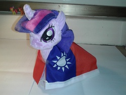 Size: 2560x1920 | Tagged: safe, apple bloom, scootaloo, twilight sparkle, g4, flag, flag of the republic of china, irl, nici, photo, plushie, taiwan, toy