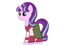 Size: 963x700 | Tagged: safe, starlight glimmer, g4, actor allusion, female, inuyasha, kelly sheridan, sango, solo, voice actor joke