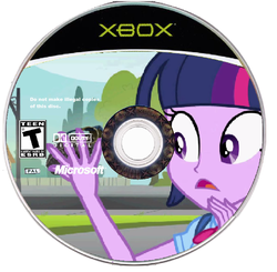 Size: 1212x1188 | Tagged: safe, artist:dannydsi3d, twilight sparkle, equestria girls, g4, cd, cover, disc, game, grenade, microsoft, simple background, white background, xbox