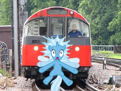 Size: 649x485 | Tagged: safe, edit, trixie, pony, unicorn, g4, female, london underground, mare, op is a duck, op is trying to start shit, piccadilly line, this will end in tears and/or death, train, trixiebuse