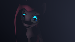 Size: 1920x1080 | Tagged: safe, artist:star-lightstarbright, pinkie pie, g4, 3d, angry, female, glowing eyes, pinkamena diane pie, solo, source filmmaker