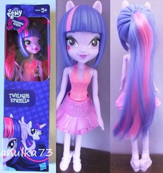 Size: 604x640 | Tagged: safe, twilight sparkle, equestria girls, g4, budget, doll, irl, photo, solo, toy