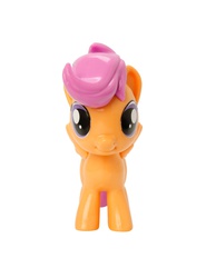 Size: 1185x1600 | Tagged: safe, scootaloo, g4, creepy, female, figure, funko, irl, it stares into your soul, photo, toy