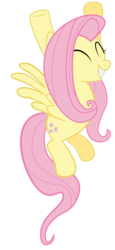 Size: 1290x2808 | Tagged: safe, artist:spellboundcanvas, fluttershy, pegasus, pony, g4, female, flying, happy, mare, solo