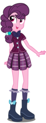 Size: 2000x5300 | Tagged: safe, artist:xebck, sugar belle, equestria girls, g4, my little pony equestria girls: friendship games, the cutie map, crystal prep academy, equestria girls-ified, female, high res, simple background, solo, transparent background, vector