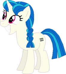 Size: 332x376 | Tagged: safe, artist:lr-studios, dj pon-3, vinyl scratch, g4, the cutie map, base used, equal cutie mark, equalized, simple background, solo, transparent background