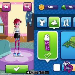 Size: 800x800 | Tagged: safe, equestria girls, equestria girls (app), g4, app, game, my little pony logo, official app