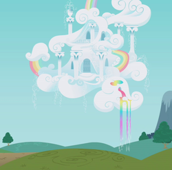 Size: 728x720 | Tagged: safe, screencap, g4, griffon the brush off, my little pony: friendship is magic, rainbow dash's house, scenery