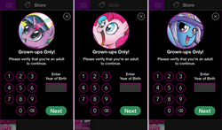 Size: 1935x1136 | Tagged: safe, screencap, pinkie pie, trixie, twilight sparkle, pony, unicorn, g4, female, mare, tongue out