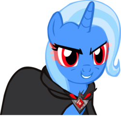 Size: 3281x3213 | Tagged: safe, artist:bradiiez, trixie, pony, unicorn, g4, magic duel, alicorn amulet, female, high res, mare, simple background, solo, transparent background, vector