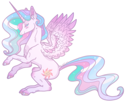 Size: 847x708 | Tagged: safe, artist:wolfdraws, princess celestia, pony, g4, female, mare, simple background, solo, transparent background