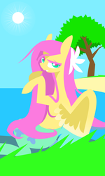 Size: 1024x1707 | Tagged: safe, artist:pixernosse, fluttershy, g4, female, solo