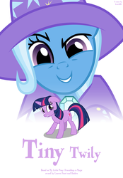 Size: 2000x2880 | Tagged: safe, artist:kwark85, trixie, twilight sparkle, pony, unicorn, g4, comic cover, female, high res, mare